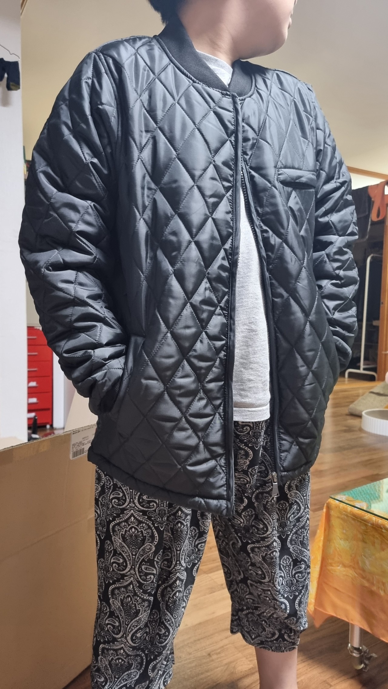 QUILTED DOWN JACKET